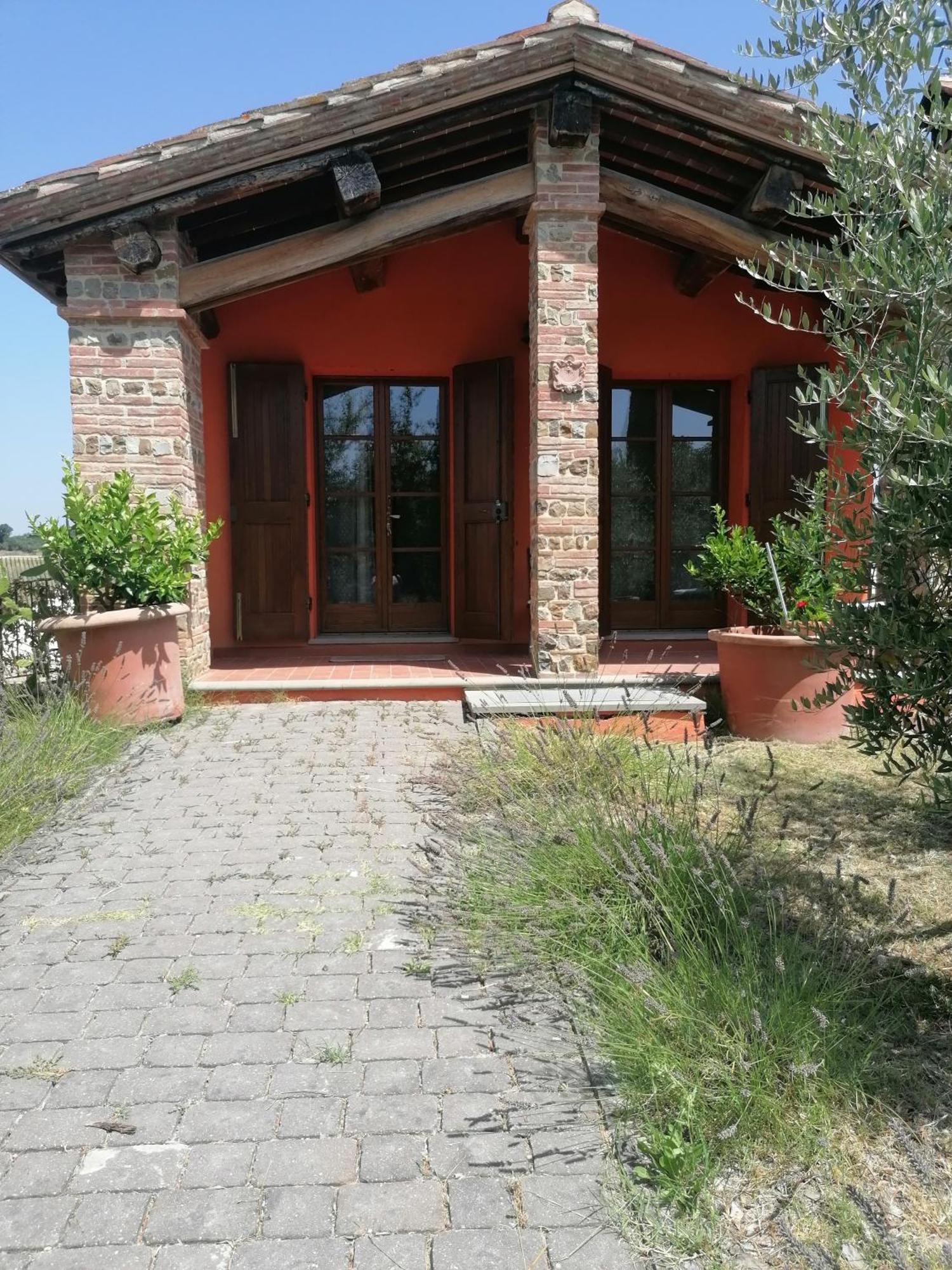 Agriturismo Borgo Stella Montespertoli Bagian luar foto