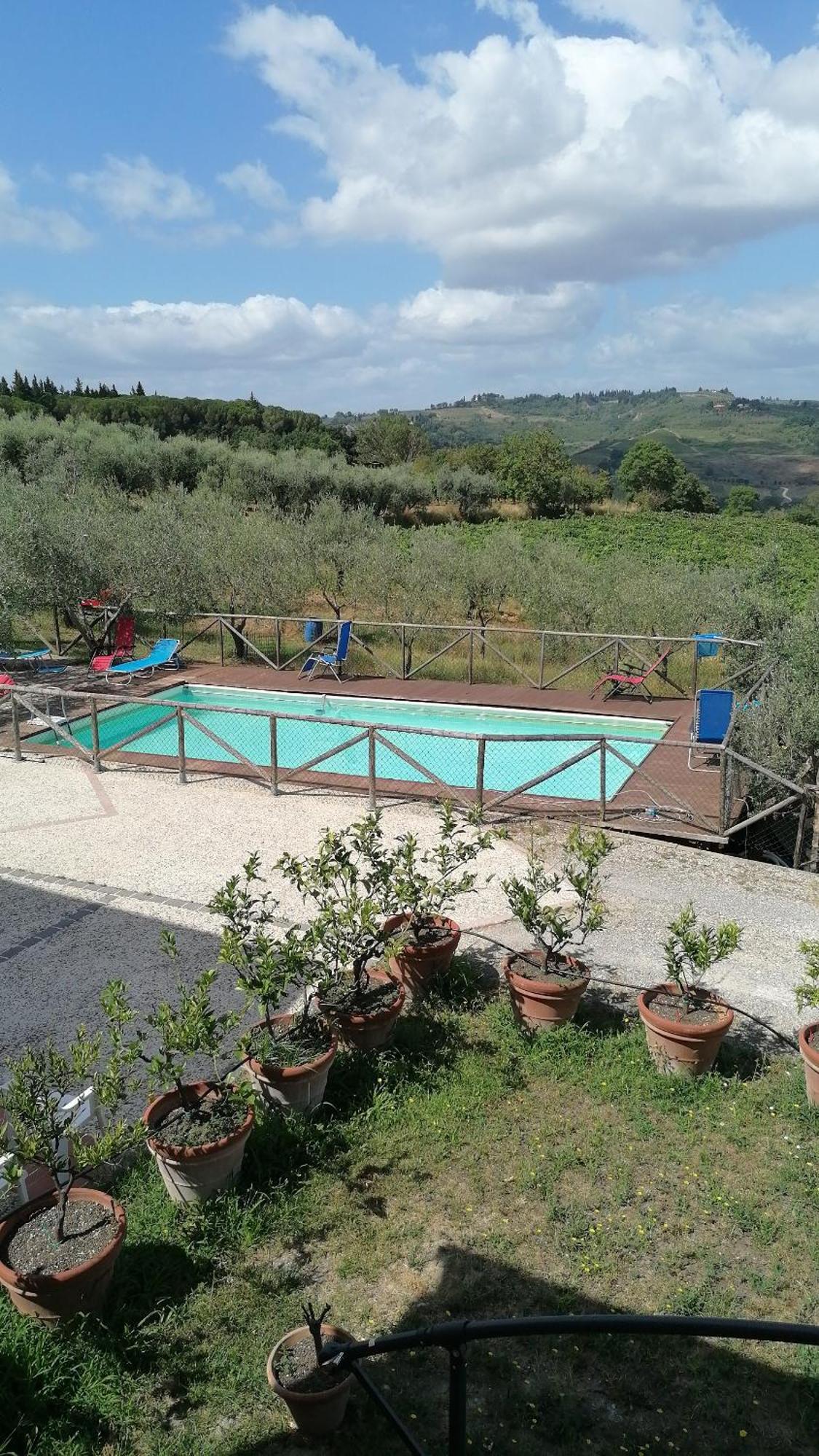 Agriturismo Borgo Stella Montespertoli Bagian luar foto